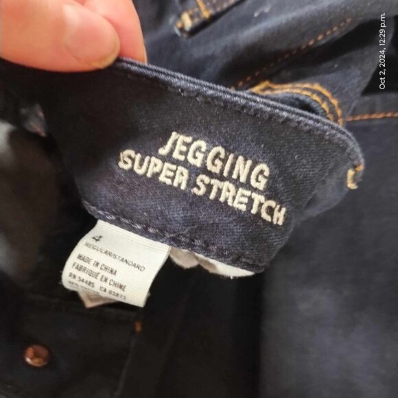 AE Hi rise Jegging super stretch dark wash - Picture 7 of 7